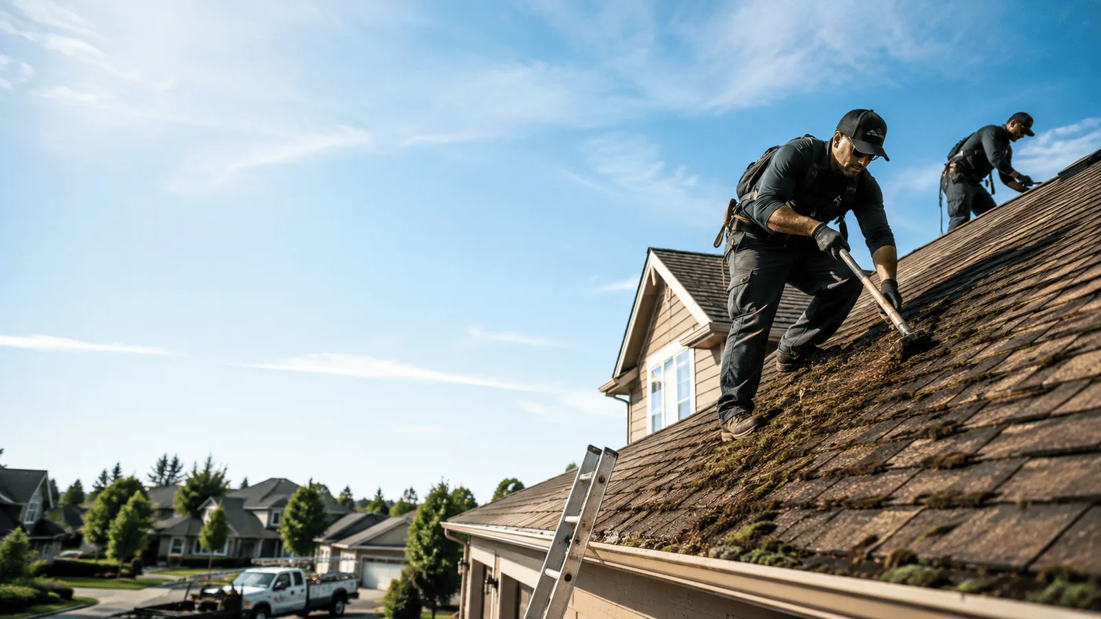 Roof Moss Removal in Dunbar, NE near me